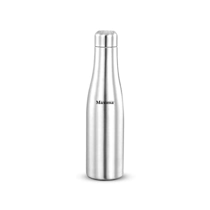 MAXIMA Stylo Stainless Steel Water Bottle - 1000 ml | 100% Leak-Proof | BPA-Free, Ideal for Office, Gym, and Travel | Stylish Design | Easy to Clean