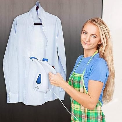 Steamer for Clothes and Face, Portable Powerful Steamer with Fast Heat-up-1