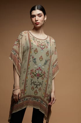 Beige Color Short Farasha-Free size