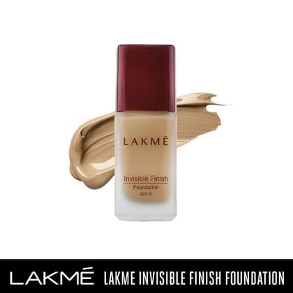 Lakme Invisible Finish SPF 8 Foundation, Shade 02, 25ml