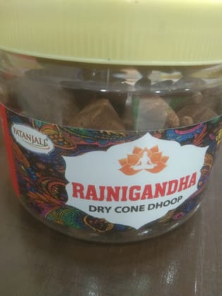 Patanjali Rainigandha Dry cone dhoop 