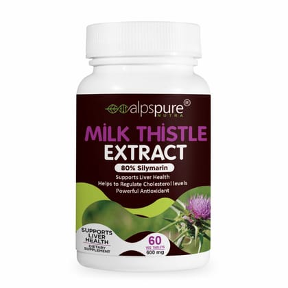 Liver Support Milk Thistle-60 Tablets