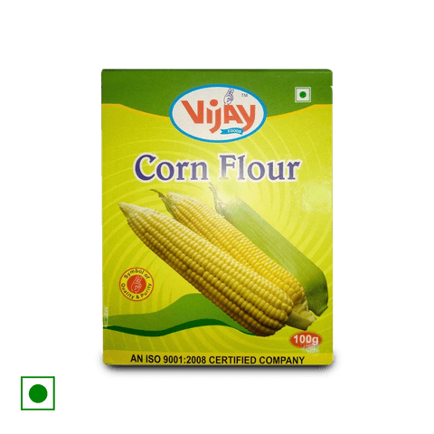 Vijay Corn Flour, 100 gm Box