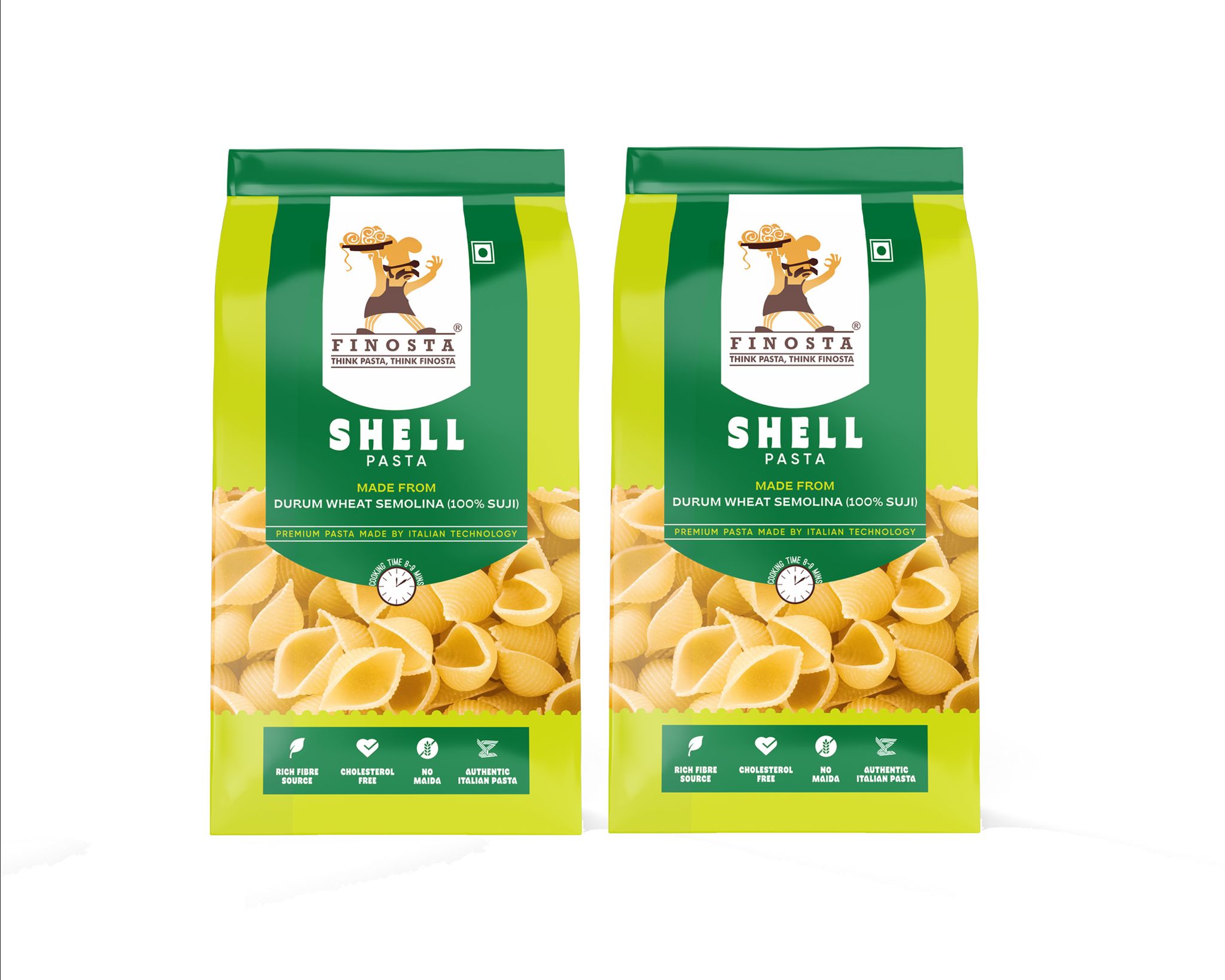 Finosta Shell Pasta, 500 gm Pack of 2