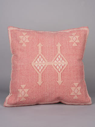 ARTISANAL MOTIF MIRAGE - SQUARE CUSHION COVER-16" X 16" ( S ) / No Fill ( Only Cover )