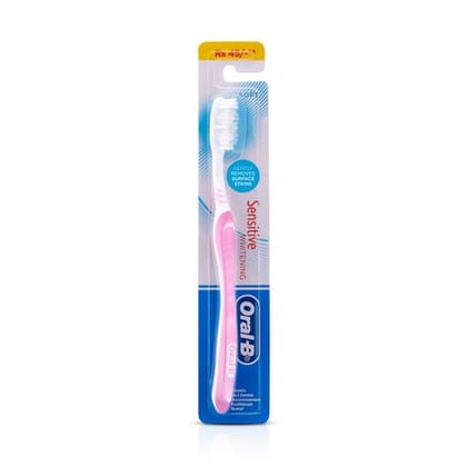 Oral-B Tooth Brush Sensitive - Whitening Soft, 1 Pc
