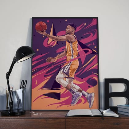 Steph Curry-A3 ( 12 X 18 inches ) / MATTE POSTER