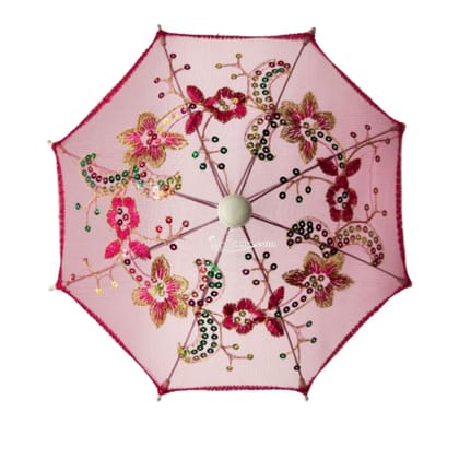 Beautiful Fabric Umbrella for Laddu Gopal