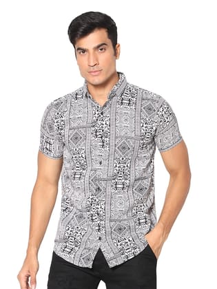 Classic Fit Ethnic Motifs Printed Casual Shirt