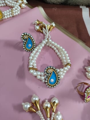 Elegant Hand Harness Bracelet with Ring