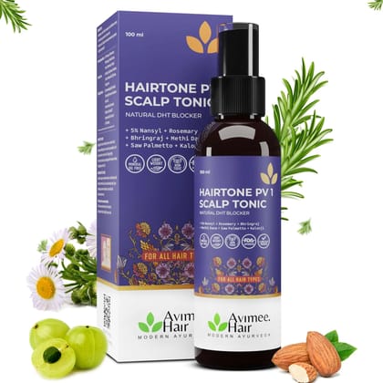 Hairtone PV 1 Scalp Spray A Natural DHT Blocker
