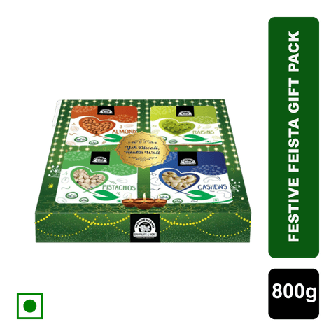Wonderland Foods Festive Fiesta Gift Pack, 800 gm Box