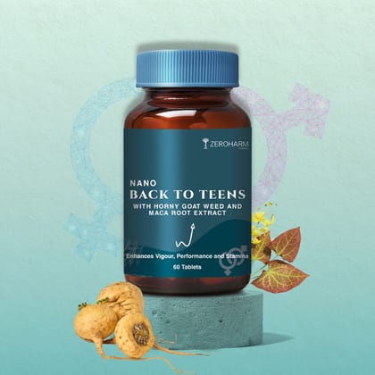 Zeroharm Back to Teens Tablets 60 Tablets