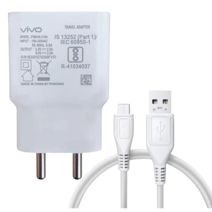VIVO Y28 2 Amp Fast Mobile Charger with Cable
