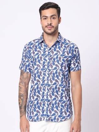 Classic Fit Ethnic Motifs Printed Casual Shirt