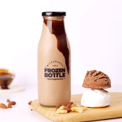Nutty Chocolate Milkshake __ Medium