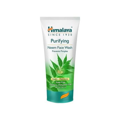 Himalaya Purifying Neem Face Wash, 150 ml Tube