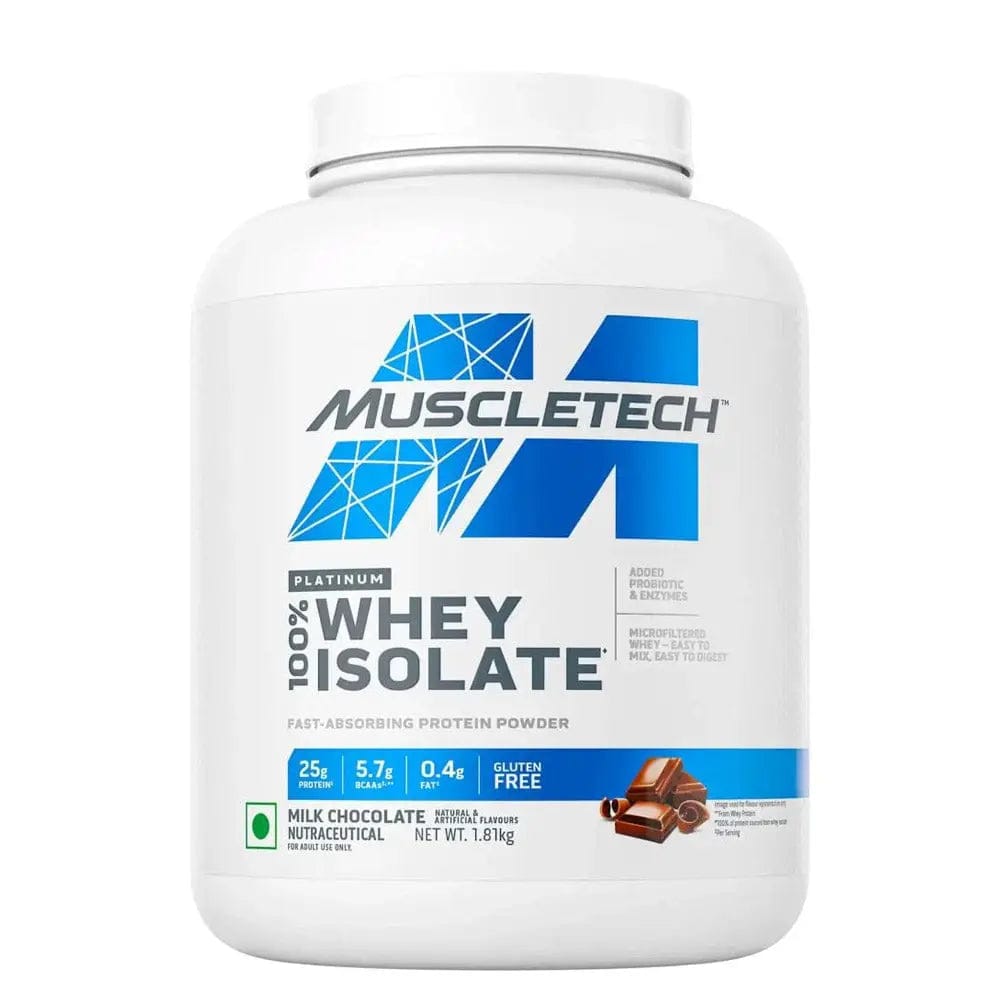 MuscleTech Platinum 100% Whey Isolate-1.81kg / Milk Chocolate