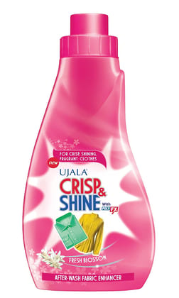 Ujala Crisp & Shine Fresh Blossom Fabric Enhancer 500ml