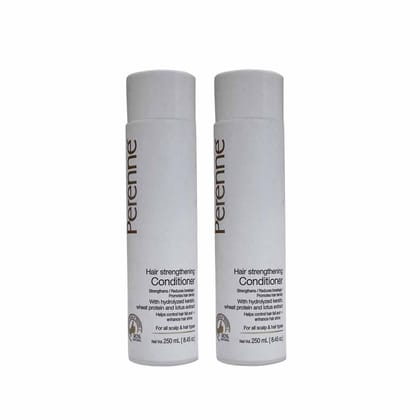 Twin Pack of Perenne Hair Strengthening Conditioner (250ml x 2)