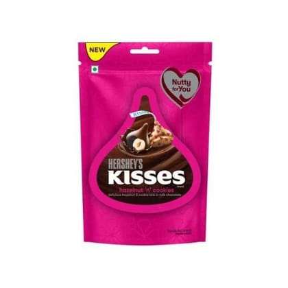 Hersheys Kisses Hazelnut  Cookies 100G