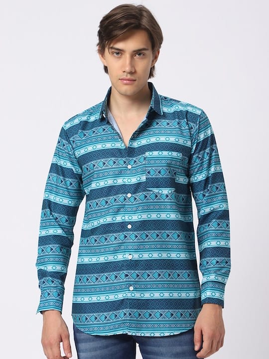 Classic Striped Casual Shirt