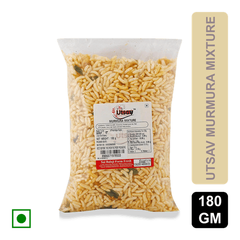 Utsav Murmura Mixture, 180 gm Pouch