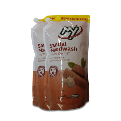 My Hand Wash - Sandal (Pack Of 2 @ 180 Ml), 360 ml Pack