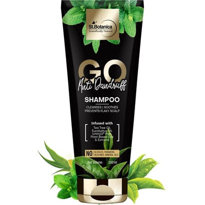 GO Anti-Dandruff Hair Shampoo 200ml