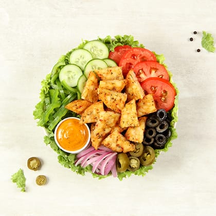 Aloo Patty Salad