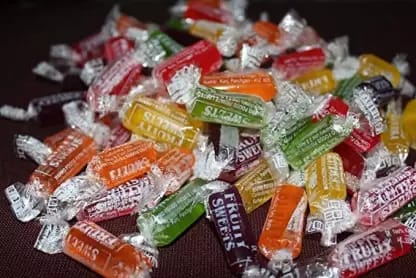 Bharvi Colorful Mixed Fruits Flavour Jelly Candy | Jelly Beans | Jelly Toffee (1.8kg) 1.8 kg