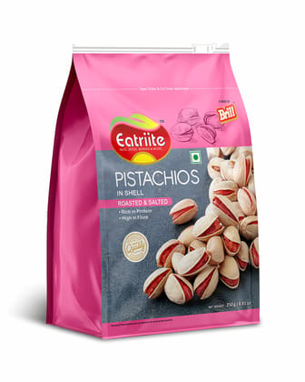 Eatriite Roasted & Salted Pistachios, 250 gm