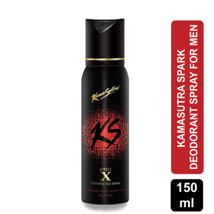 KamaSutra Spark Deodorant For Men, 150 ml Can KamaSutra Spark Deodorant For Men, 150 ml Can