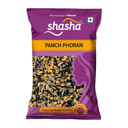 SHASHA - WHOLE PANCH PHORAN  100G  (FROM THE HOUSE OF PANSARI)