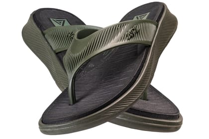 Apl Gents Olive / Black Chappal EVA (Yee Pro)-Olive/Black / 6