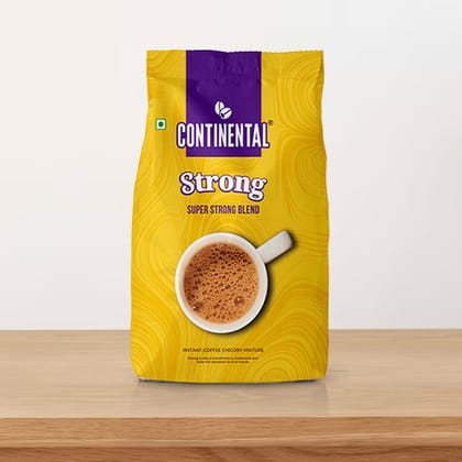 Continental Coffee Strong - 1KG Pouch | Instant Coffee Powder-1 KG Pouch