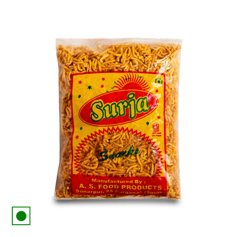 Surja Snacks Jhuri Masala, 200 gm Pouch
