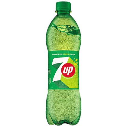 7 Up Soft Drink - Lemon, 600 Ml Bottle
