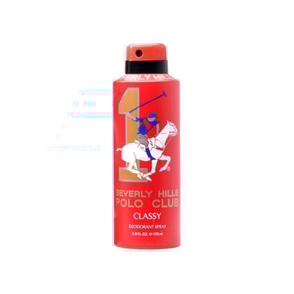Beverly Hills Polo Club Classy Deodorant TRIO PACK for Men No.1 (175ml x 3)
