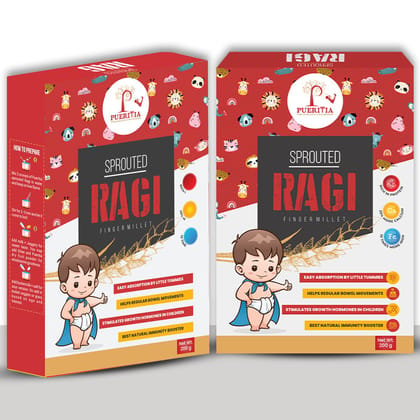 Sprouted Ragi Powder 200gm