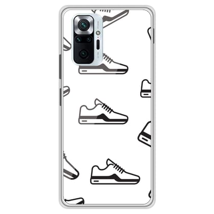Black Shoes - Clear Printed Case For Redmi Models-Redmi Note A1