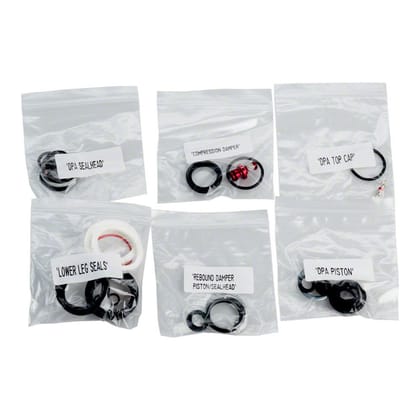 Rockshox Fork Service Kits | for Yari Dual Position Air Service Kit w/ Solo Air, Damper Seals, Hardware