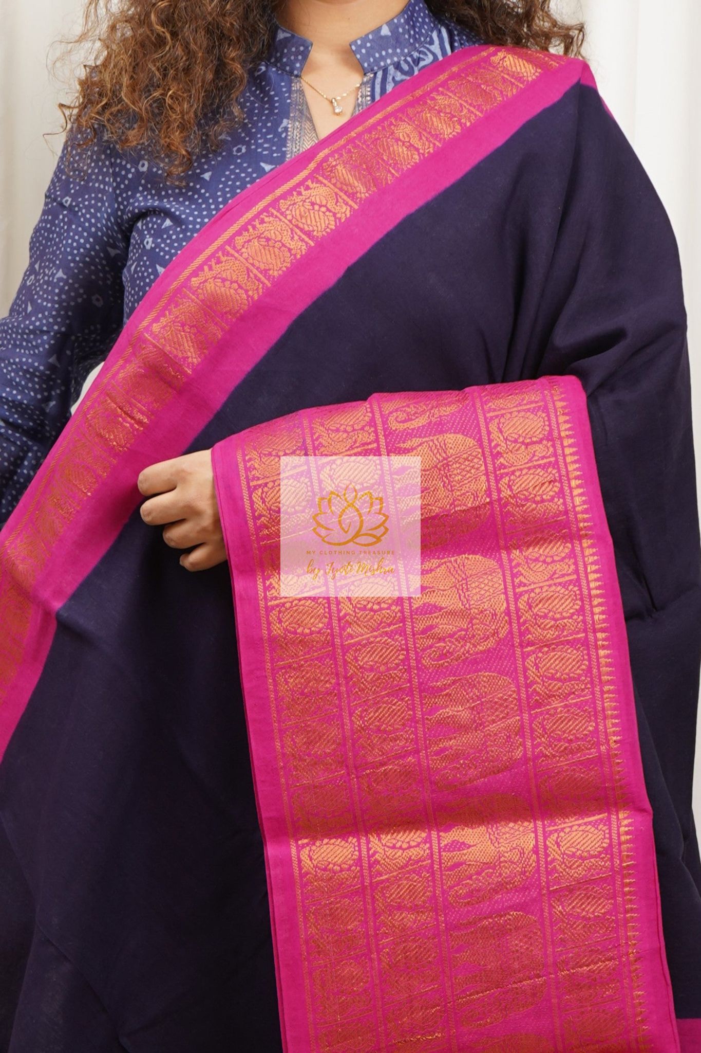 Madurai Sungudi Cotton Saree