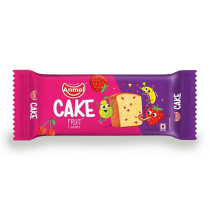 Anmol Fruit Flavoured Fruit Cake, 120 gm Pack