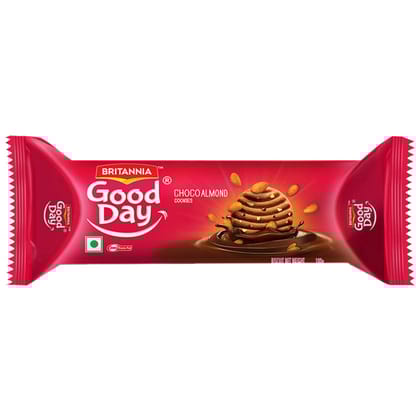 Britannia Good Day Choco Almond Cookies, 100G