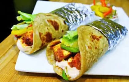Single Paneer Tikka Roll