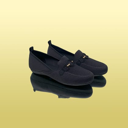 BreezeWalk Loafers-Black / 37