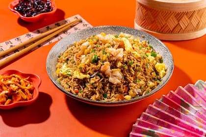Spicy Dragon Fried Rice With Prawn (Ak)