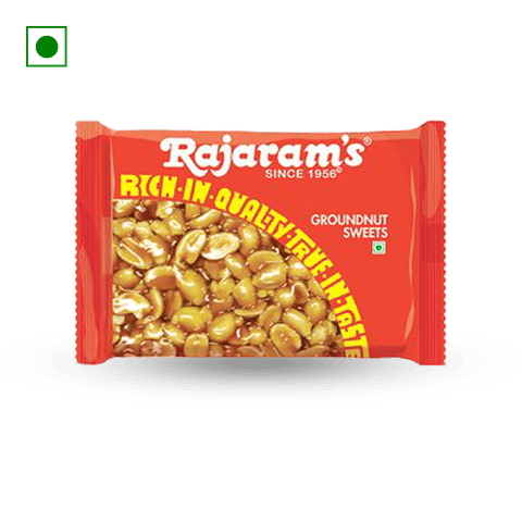 Rajaram's Groundnut Candy, 100 gm Pack