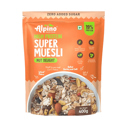 Zero Added Sugar Super Muesli Nut Delight 400 G
